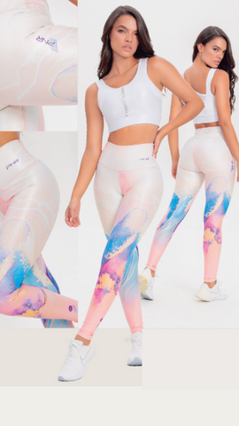 Pinera High Waist Colombian Leggings – PeachFit Sportswear