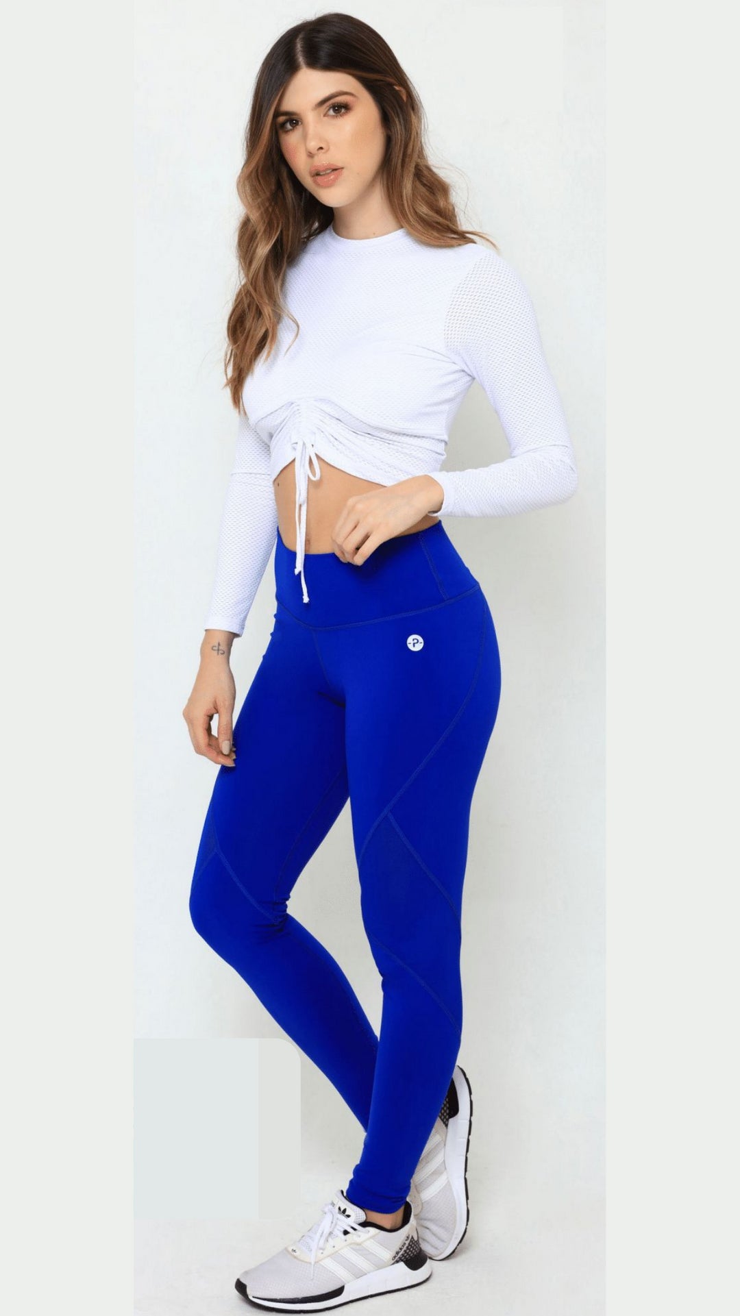 Bright blue workout leggings hotsell