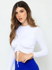 Activewear Light Crop Top Long Sleeve (Many Colors)
